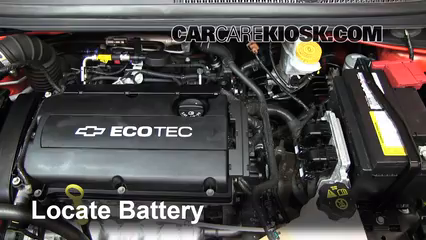 Battery Replacement: 2012-2016 Chevrolet Sonic - 2012 Chevrolet Sonic